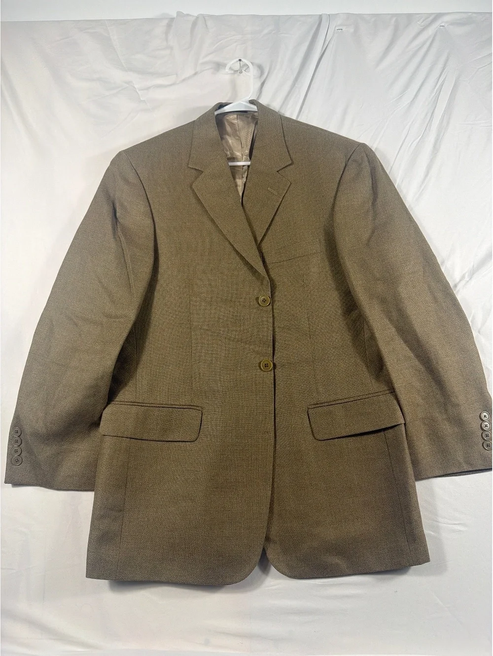 Gianfranco Ruffini Men's Brown Suit Jacket Blazer Size 40R
